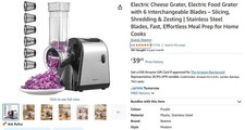 Reemix Electric Food Grater