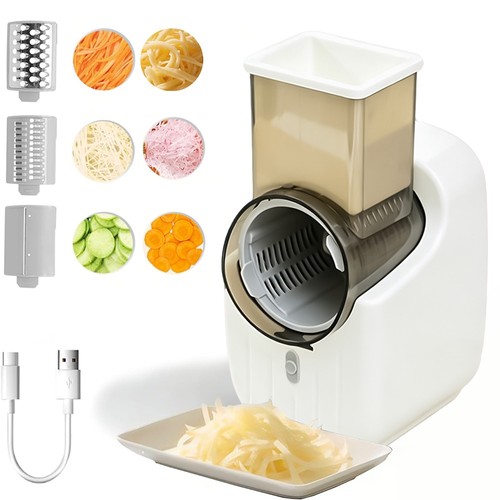 Electric salad slicer fruit - salad,